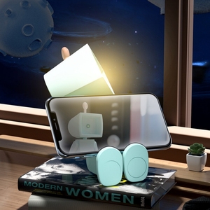 Dễ Thương Hình Dạng Robot LED Ánh Sáng Ban Đêm <span class=keywords><strong>Mini</strong></span> Phim Hoạt Hình Cạnh Giường Ngủ LED Đêm Đèn Sáng Tạo Hình Dạng Pin Powered <span class=keywords><strong>Mini</strong></span> Bàn Đèn - Product Image 5