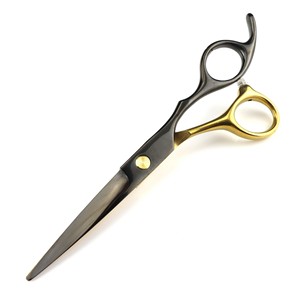 Ciseaux de coiffure professionnels KASH de 60 pouces pour coupe de cheveux, ciseaux plats, ciseaux à franges, ciseaux à effiler 6H Noir 3H - Product Image 3