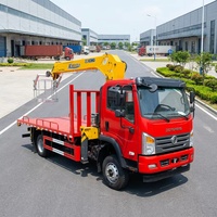 Camion-grue pour équipements aéroportuaires, installation de installations aéroportuaires, maintenance aéroportuaire et travaux de levage de marchandises