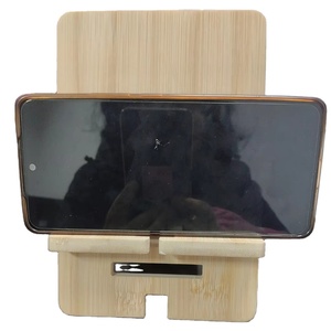 Sublimazione spazi in legno stampa <span class=keywords><strong>da</strong></span> <span class=keywords><strong>te</strong></span> supporto per cellulare sublimazione in bianco portacellulare in bambù per regali di nozze foto - Product Image 3