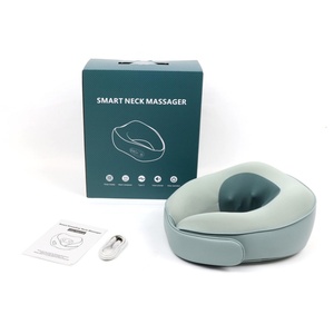 Hot Selling Electric U Shaped Travel Pillow Automatic Inflation Pillow <b>Massager</b> Easy Storage <b>Neck</b> Massage Pillow - Product Image 5