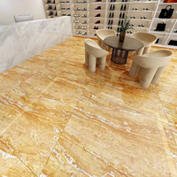 Foshan Supply 600*1200mm Carrelage de sol en porcelaine brillante Carrelage mural de grande taille pour salle de bain d'hôtel Carrelage de réception d'hôtel
