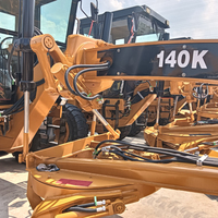 Motoniveladora Confiable 422D-140K, 128kW, 174Hp, Motor C7, Cuchilla de 3.7m, Máquina de Construcción de Servicio Pesado para Carreteras en Venta