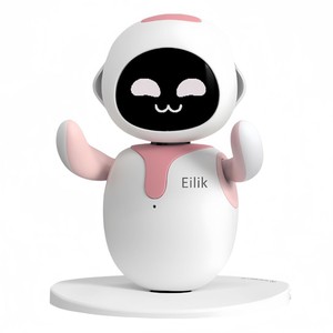 <span class=keywords><strong>Robot</strong></span> <span class=keywords><strong>Eilik</strong></span>, interaction vocale émotionnelle intelligente, compagnon en silicone, animal électronique de bureau avec développement émotionnel - Product Image 2
