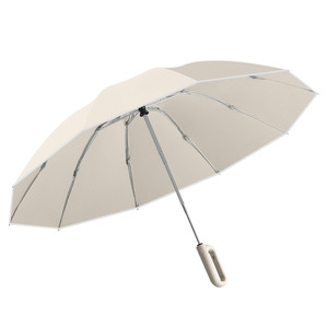 280T High Density Reverse Loop <b>Umbrella</b> <b>Automatic</b> Portable Reinforced Men's Business Printing Factory Spot Wholesale - Product Image 1