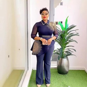 <span class=keywords><strong>Abiti</strong></span> africani per <span class=keywords><strong>donna</strong></span> 2 pezzi Dashiki Africa abbigliamento estate <span class=keywords><strong>abiti</strong></span> Top e pantaloni <span class=keywords><strong>taglie</strong></span> forti elegante vestito da festa nuovo - Product Image 6