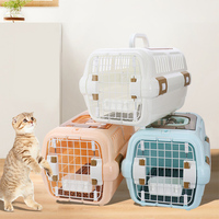 Boîte d'aviation multifonctionnelle et durable pour animaux de compagnie Cage pour petits et grands chiens avec maison pour chats
