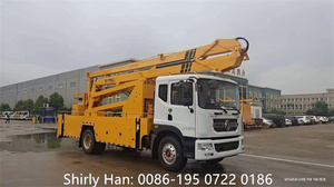 DONGFENG 26m Plataforma aérea Camión elevador de cubo de pluma plegable hidráulica Camión de gran altitud - Product Image 2