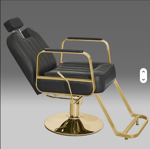 Sillón de Peluquería Profesional de Alta Gama, Metálico, para Corte de Cabello, Permanente, Tinte, Barbería, con Función de Elevación, para Salón de Belleza - Product Image 3