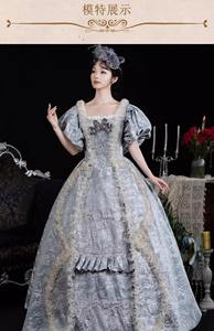 QQWZ281 انخفاض السفينة Ecoparty النهضة ستيم بانك ثوب الملابس الأوروبي ملكة الأميرة ثوب ماري أنطوانيت - Product Image 2