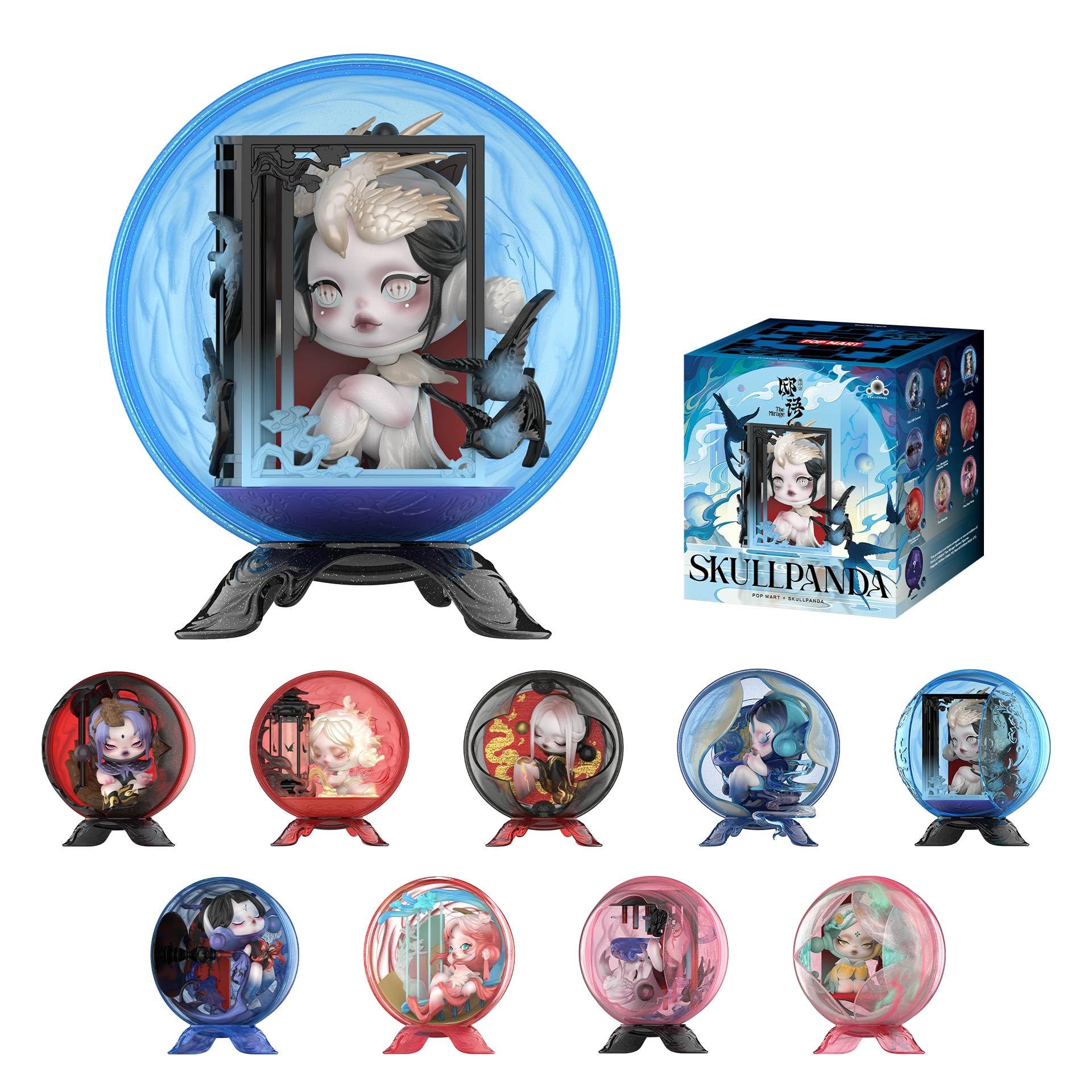 POP MART SKULLPANDA the Mirage Series Figures Blind Box