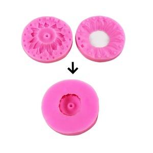 Sunflower <b>Candle</b> Silicone <b>Mold</b> For DIY <b>Candle</b> Making And Chocolate Baking <b>Mold</b> - Product Image 5