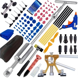 Kit <span class=keywords><strong>Riparazione</strong></span> Ammaccature <span class=keywords><strong>Auto</strong></span> 97/37/20 Pezzi Universale Senza Vernice per <span class=keywords><strong>Riparazione</strong></span> Fai-da-te Danni da Grandine Ammaccature Portiere Frigoriferi Prodotto in Cina - Product Image 1