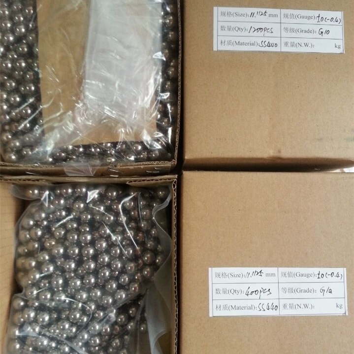 Твердые шарики из нержавеющей стали 3 мм 3,175 мм 3,5 мм шарикоподшипник из стали