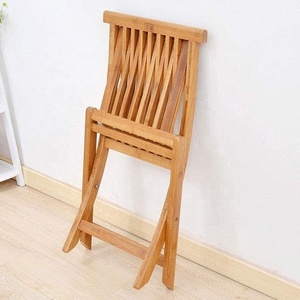 New Design 2025 Customized Wholesale Folding Portable <strong>Bamboo</strong> <strong>Chair</strong> - Product Image 4