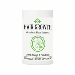 Complément alimentaire pour la croissance des cheveux pour femmes, vitamine biotine, améliore la qualité des cheveux, augmente le volume, prévient la perte de cheveux, végétarien, 180 capsules - Product Image 3