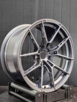 Rueda de Diseño 863M 963M para BMW M2 M3 M4 M5 M8 E46 E90 E92 F87 G87 G80 F80 G82 F82 E92 F90 F91 F92 F93 con Borde Azul Mate