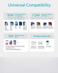   <span class=keywords><strong>Cargador</strong></span> Inalámbrico Rápido de 10w, Portátil, para <span class=keywords><strong>iPhone</strong></span> <span class=keywords><strong>11</strong></span> y Samsung - Product Image 5