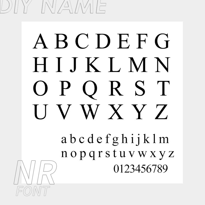 NL137-NR  Font