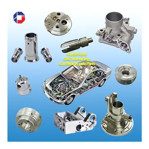 Precisão CNC Car Motorcycle Parts Turning Milling Custom 4 Axis 5 Axis CNC Machined Metal Fabrication