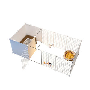 Pagar Anjing Kandang Hewan Peliharaan Playpen <span class=keywords><strong>DIY</strong></span> Kandang Hewan Kucing Gua Multi-fungsi Kandang Tidur Bermain Kandang Kelinci Guinea Pig - Product Image 6