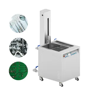 Machine de nettoyage de stores à ultrasons, système de Filtration robuste, nettoyeur à ultrasons industriel de 120l