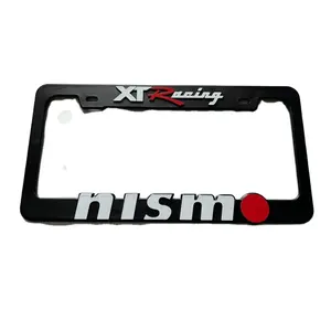 China's hot-selling small and exquisite multi-color aluminum car license plate frame