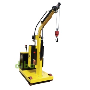 Mini 1 Tonne Batterie Verlängerung sarm Mobiler Boden kran Neuer Motor pumpen kern Kleine hydraulische Ausgleichs heber ausleger Hergestellt in China - Product Image 1
