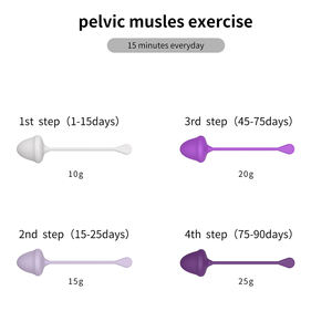 Silikon <span class=keywords><strong>Kegel</strong></span> topları akıllı aşk topu vajinal sıkı egzersiz makinesi vibratörler Ben Wa topları - Product Image 6