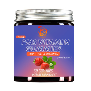 ราคาขายส่ง วิตามินกัมมี่ PMS สำหรับสุขภาพผู้หญิง ช่วยลดความอยากอาหาร ผลิตภัณฑ์เสริมอาหารจากชาเขียวธรรมชาติและเลมอนบาล์ม - Product Image 1