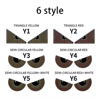 Populaire Lumière LED Voiture Yeux d'Ange Panneau Écran LED Pare-Brise Yeux de Démon Accessoires Auto
