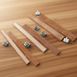 Mèches <span class=keywords><strong>de</strong></span> <span class=keywords><strong>bougie</strong></span> en bois <span class=keywords><strong>de</strong></span> cerisier écologiques, pré-adhésives, faible production <span class=keywords><strong>de</strong></span> suie, non toxiques, sûres pour la fabrication <span class=keywords><strong>de</strong></span> bougies <span class=keywords><strong>maison</strong></span> - Product Image 5