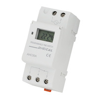 Temporizador Electrónico Programable Semanal Digital con Pantalla LCD de 24 Horas para Calentador de Agua de 30 Amperios