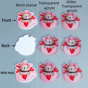 Resina de Mamá Perro, Acrílico Transparente con Purpurina Plana <span class=keywords><strong>para</strong></span> Pulseras, Insignias, Maquillaje, Cabujones, Abalorios, Lazos <span class=keywords><strong>para</strong></span> el Cabello, Llaveros, Regalos, Manualidades - Product Image 6