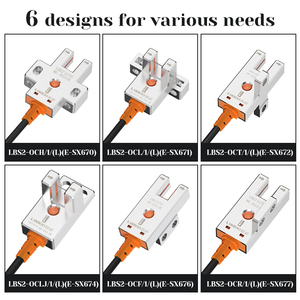 Lanboo cảm biến quang điện <span class=keywords><strong>micro</strong></span> loại khe cắm chuyển đổi quang điện dải kim loại dòng giới hạn cảm biến có thể nhận ra không có/NC chuyển đổi - Product Image 6