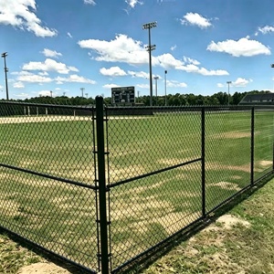 Hot Selling Yuking YK Model 6 Feet Modern Chain Link Fence and <b>Gate</b> Powder Coated Wire - Product Image 1