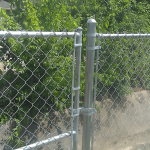 Gran oferta y valla de seguridad de alta calidad, valla de eslabones de cadena usada con alambre de púas a la venta - Product Image 4