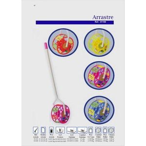 Giocattolo a spinta Arrastre Toy Roller Push Pull Walker per bambini, 25 unità per scatola, design colorato - Product Image 2