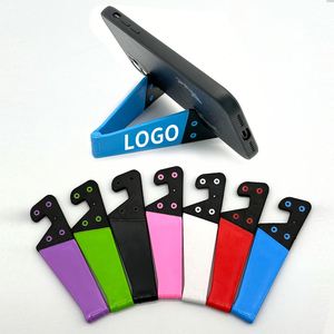 Cheap Price Foldable Plastic Mobile Phone <b>Holder</b> Stand Portable Hard Plastic Manufacture Cellphone <b>Holder</b> for Desk Desktop - Product Image 1