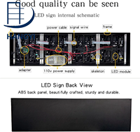 Écran d'affichage numérique LED intelligent portable P2.5, intérieur/extérieur, publicité au détail, connexion Wifi USB pour événements, affichage intelligent