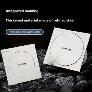 304 מעובה נירוסטה רצפת נירוסטה מעובה dn50/75/110/160 ניקוי הרצפה מלכודת חור נקי מטבח חור יבש - Product Image 3