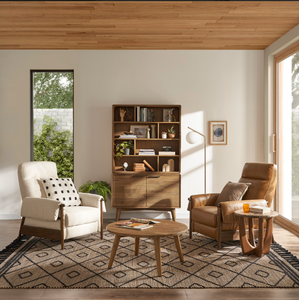 Fauteuil de salon de style avant-gardiste français fauteuil en cuir de luxe <span class=keywords><strong>chaise</strong></span> <span class=keywords><strong>longue</strong></span> en bois massif fabriquée à la main - Product Image 5