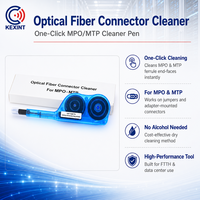 KEXINT FTTH One Click MPO MTP Optical Fiber Connector Cleaner Pen Cassette High-performance Tool for Cleaning Fiber End-faces