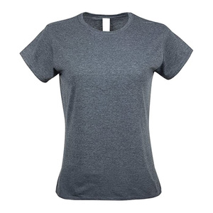 <span class=keywords><strong>T</strong></span>-shirts pour femmes en coton 100% respirant, coupe slim, style décontracté, livraison rapide, faible MOQ, é<span class=keywords><strong>t</strong></span>é - Product Image 4