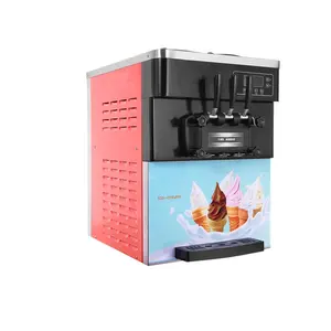 Machine à <span class=keywords><strong>glace</strong></span> molle verticale de haute qualité Super Golden, fabriquée en Allemagne, pour la vente de glaces au lait, express - Product Image 1