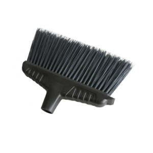 Balai commercial robuste avec manche de 55 pouces de long pour extérieur, intérieur, cour, patio, maison, cuisine, bureau - Tout <span class=keywords><strong>noir</strong></span> - Product Image 3