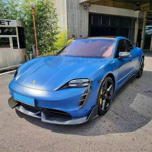 Facelift Car <span class=keywords><strong>M</strong></span> Style Carbon Fiber Front Lip Air Vent Rear Lip Spoiler Body Kit para Porsche Taycan - Product Image 6
