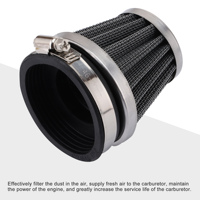 GOOFIT 58mm Filtre à air de remplacement pour 50cc-250cc GY6 Moto ATV Scooter Quad Go Kart Moped Pit Dirt Racing Bike Baja MTA4