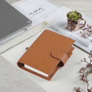 Aangepaste Lederen <span class=keywords><strong>Binder</strong></span> Organizer Pocket A6 A7 Deluxe Ringen Geld Portemonnee Budget <span class=keywords><strong>Mini</strong></span> Journal Planner <span class=keywords><strong>Notebook</strong></span> - Product Image 1