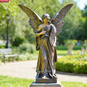 YOUFINE Escultura de Arte Clásico de la <span class=keywords><strong>Victoria</strong></span> <span class=keywords><strong>Alada</strong></span> de Samotracia en Bronce para Jardín o Propiedad - Product Image 4